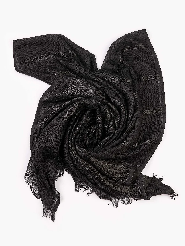 Shawls for evening tones-Dyed Viscose Scarf