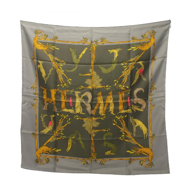 Scarves with woven art -Hermes   Silk Scarf (Pre-Owned)