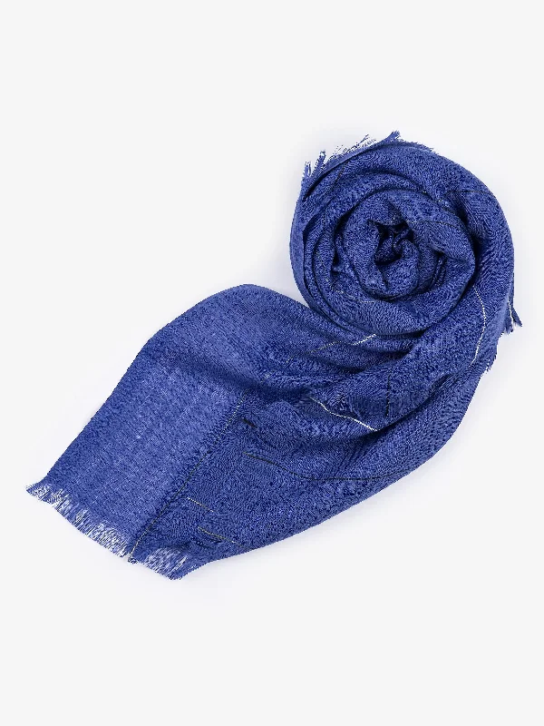 Shawls with soft textures-Dyed Viscose Scarf