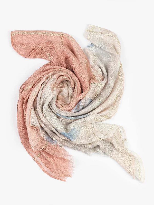 Shawls for traditional style-Printed Viscose Scarf