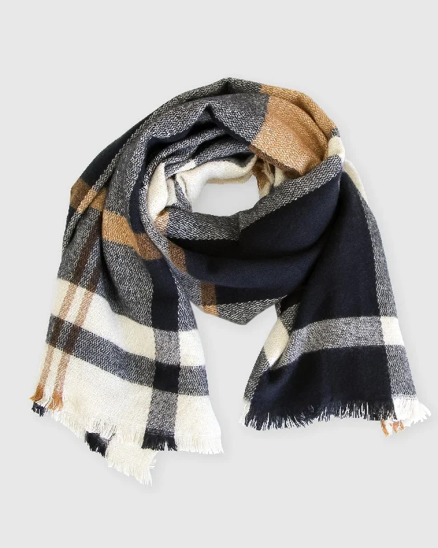 Scarves for photo props -Staten Island Plaid Scarf