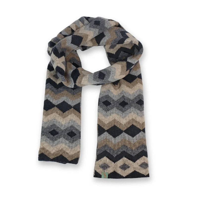 Scarves in hip patterns -SCARVES - WINGDINGS - PREMIUM AUSTRALIAN LAMBSWOOL