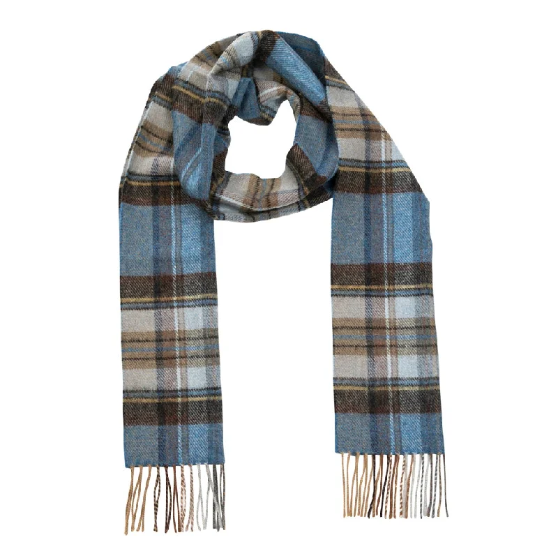 Scarves for stylish teens -John Hanly Lambswool Scarf | Charcoal Sage