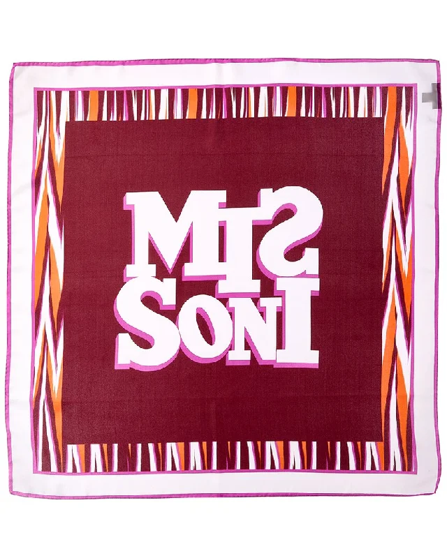 Scarves in famous styles -Missoni Silk Scarf