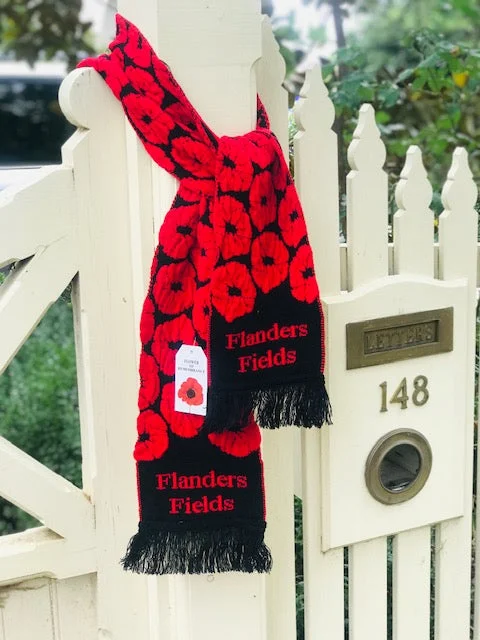 Scarves with bright colors -SCARVES -  FLANDERS FIELDS SCARF