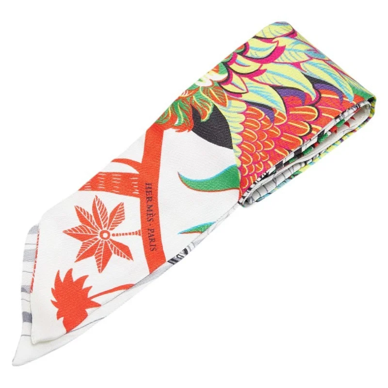 Scarves with crafted details -Hermes Twilly    Silk Scarf (Pre-Owned)