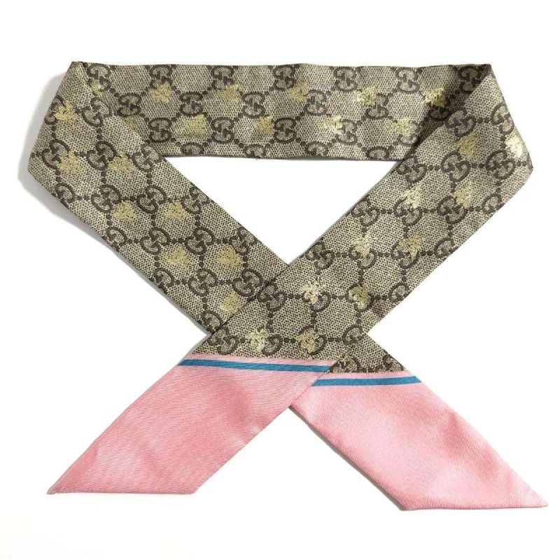 Scarves with dyed prints -Gucci Silk Scarf (Pre-Owned)