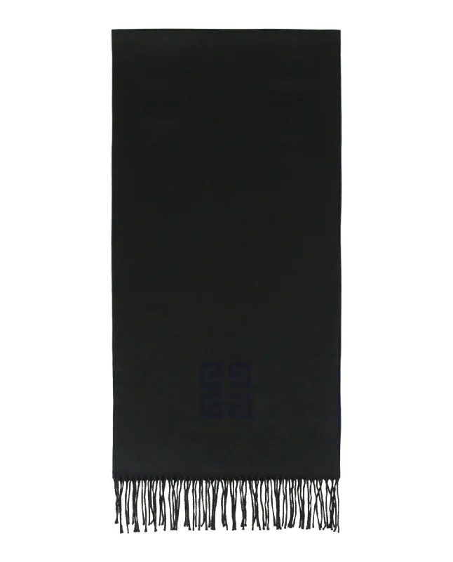 Scarves with colorful tassels -4G Logo Scarf