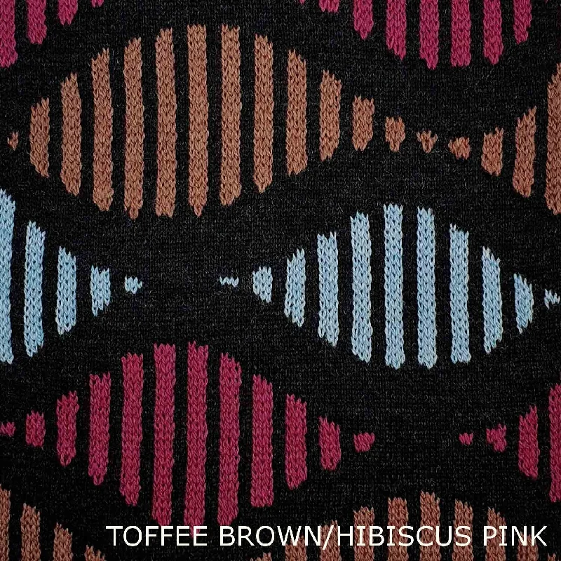 TOFFEE BROWN/HIBISCUS PINK