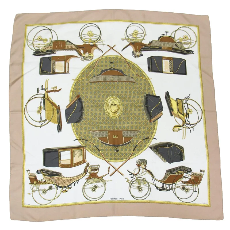 Scarves in vibrant hues -Hermes  Silk Scarf (Pre-Owned)