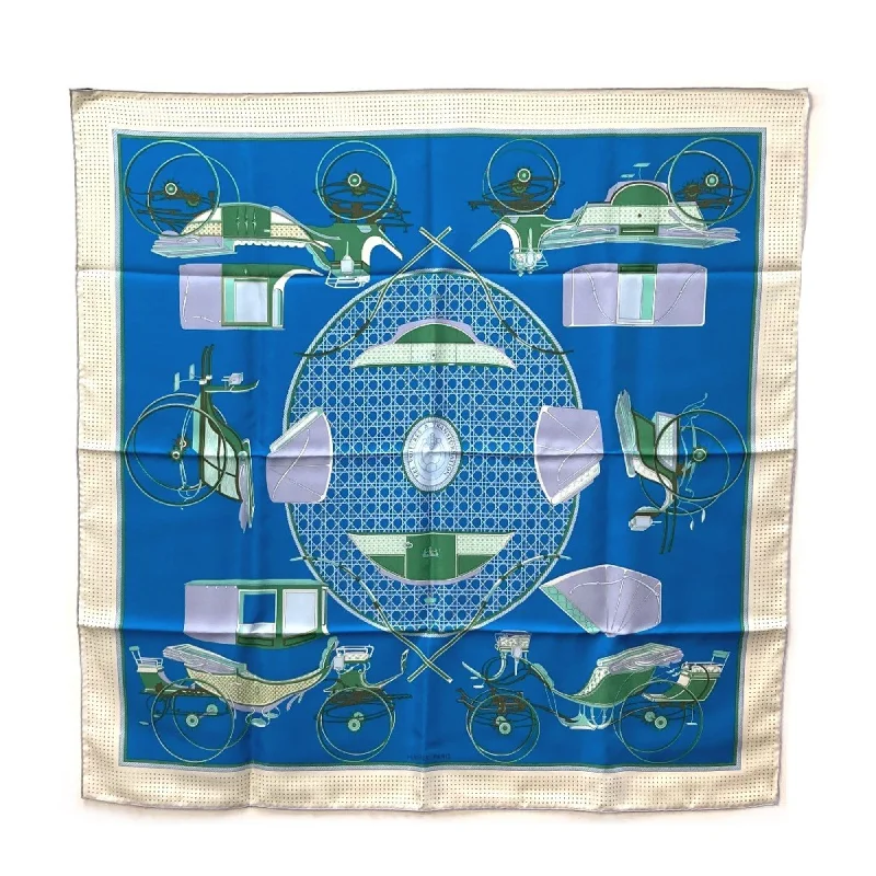 Scarves in earthy patterns -Hermes  Cloth Scarf (Pre-Owned)