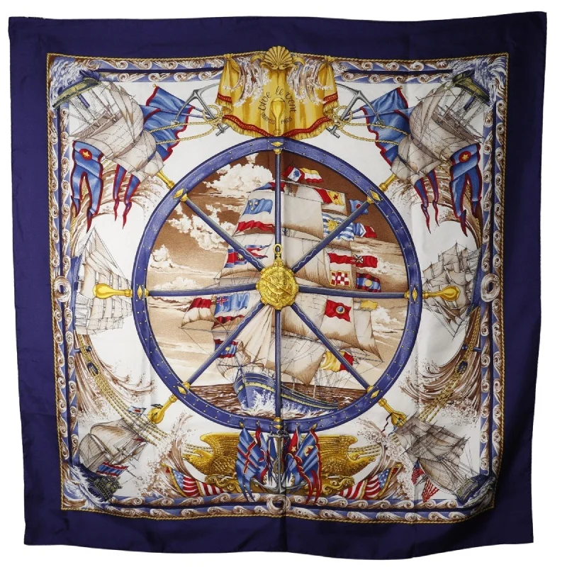 Scarves for casual Fridays -Hermes  Silk Scarf (Pre-Owned)