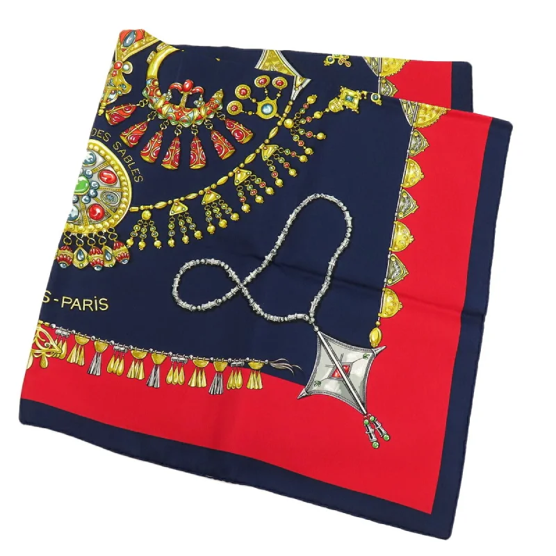 Scarves for autumn -Hermes  Silk Scarf (Pre-Owned)