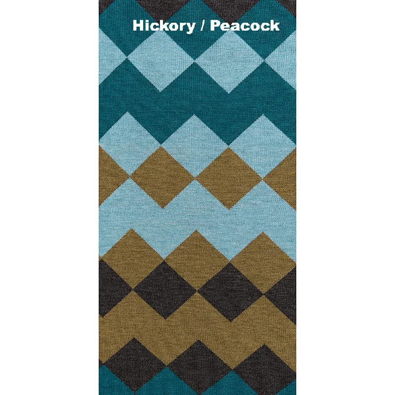 Hickory / Peacock Blue