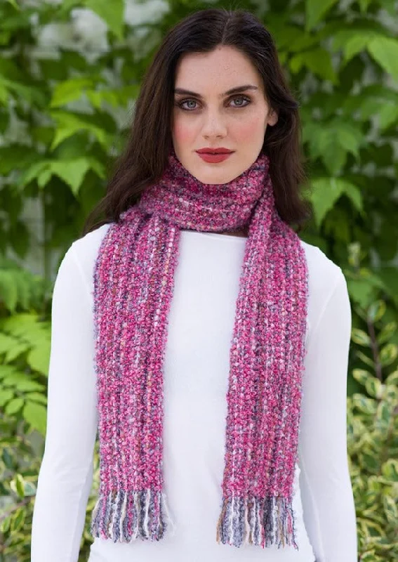 Scarves in cozy tones -Mucros Mohair Scarf |