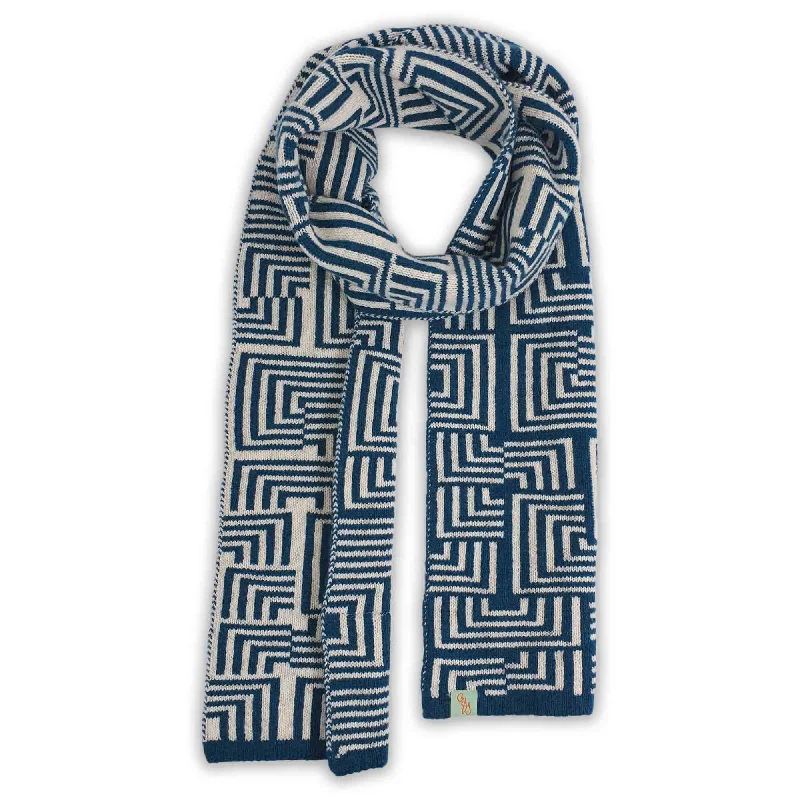 Scarves with playful prints -SCARVES - HOWNOW - PREMIUM AUSTRALIAN LAMBSWOOL