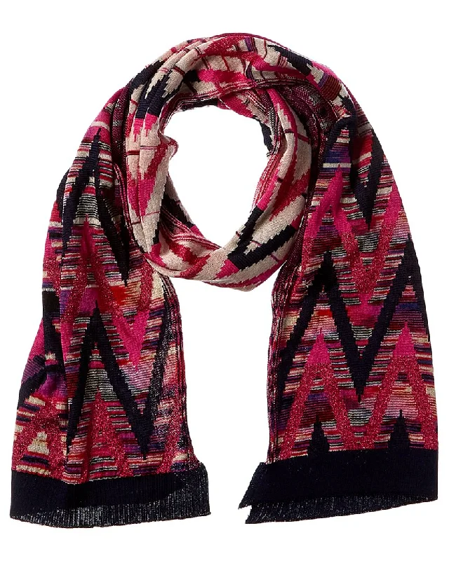 Scarves in bold patterns -Missoni Wool-Blend Scarf