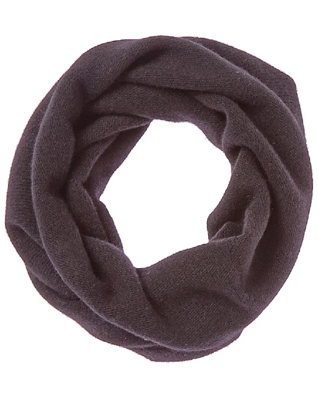 Scarves made of wool -Portolano Black Cashmere Scarf