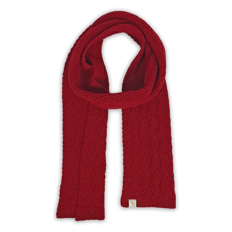 Scarves for cozy nights -SCARVES - BARNEY - PREMIUM AUSTRALIAN LAMBSWOOL