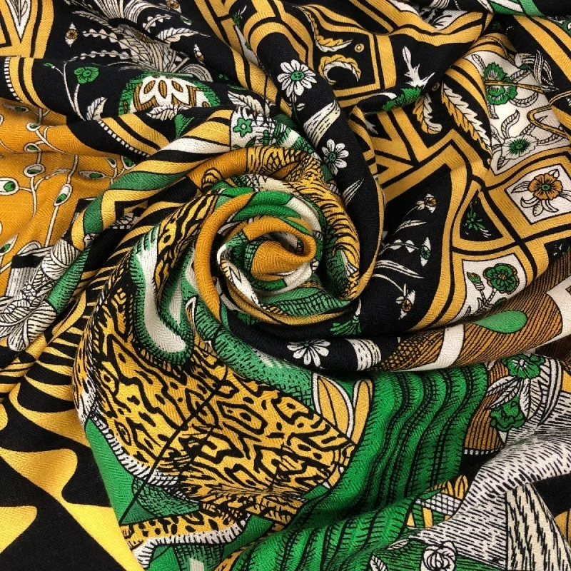 Scarves for charity events -Hermes  Cashmere Silk Scarf (Pre-Owned)