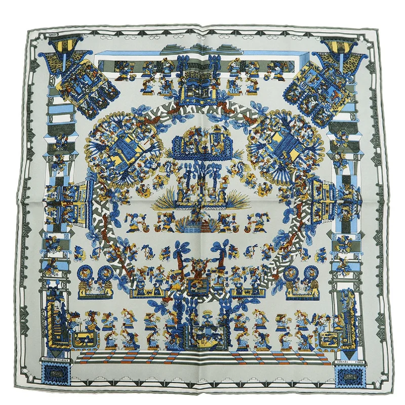 Scarves in eco-conscious materials -Hermes  Silk Scarf (Pre-Owned)