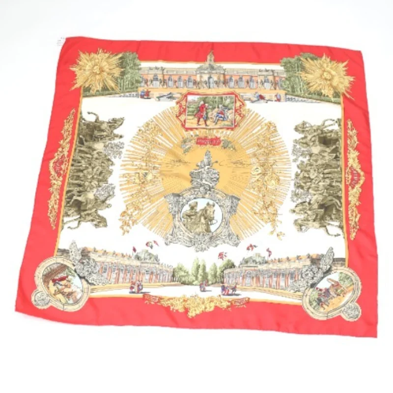 Scarves with shape patterns -Hermes  Silk Scarf (Pre-Owned)