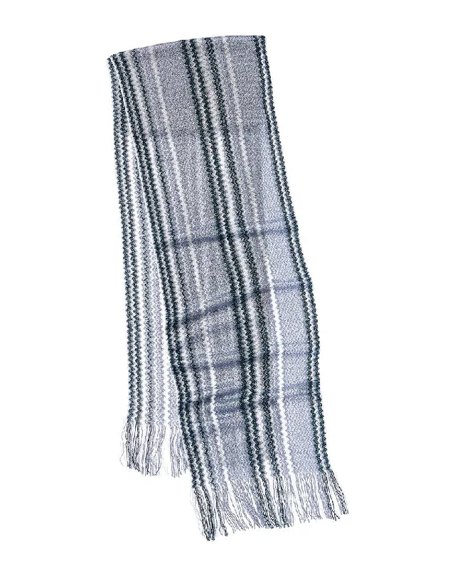 Scarves with watercolor effects -Missoni Logo Scarf