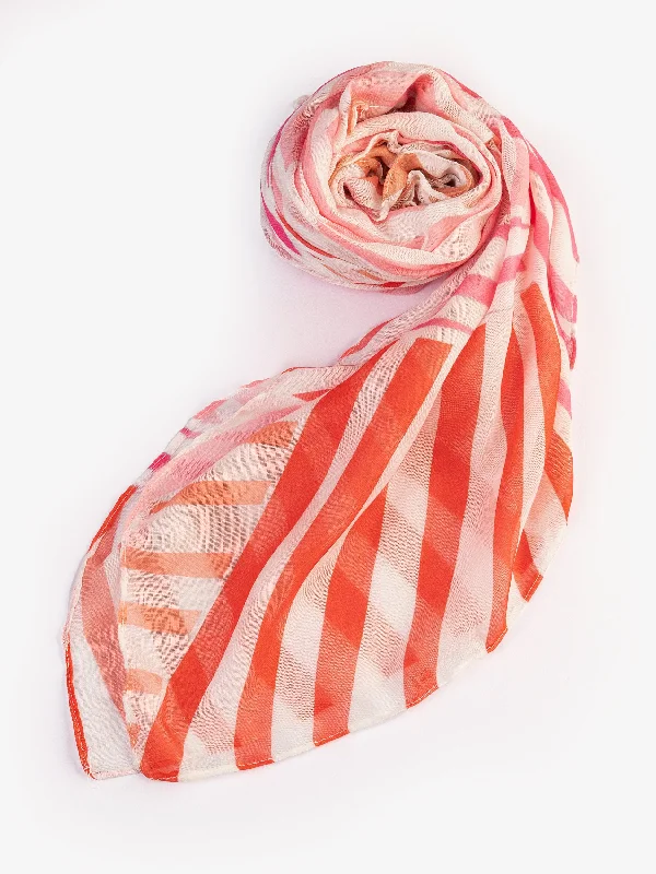 Shawls for casual comfort-Printed Viscose Scarf