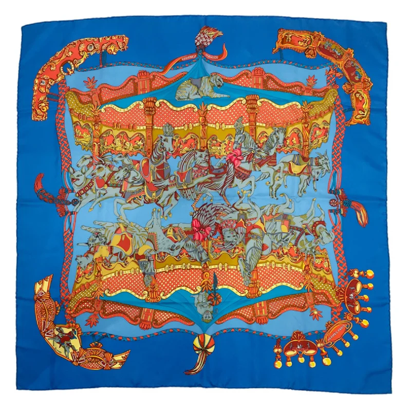 Scarves in designer collections -Hermes  Silk Scarf (Pre-Owned)