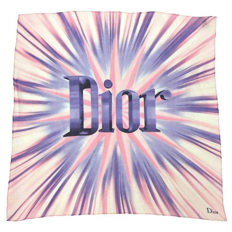 Scarves for photo props -Christian Dior pink  Silk Scarf (Pre-Owned)