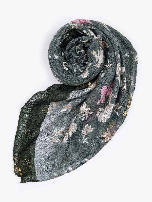 Shawls for evening comfort-Pasted Viscose Scarf