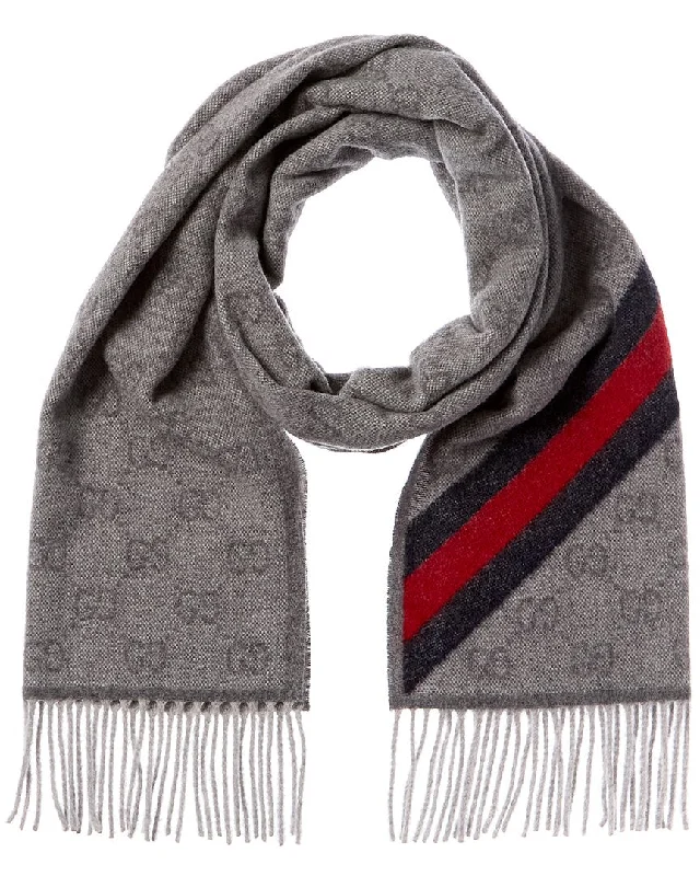 Scarves for teenagers -Gucci GG Wool Scarf