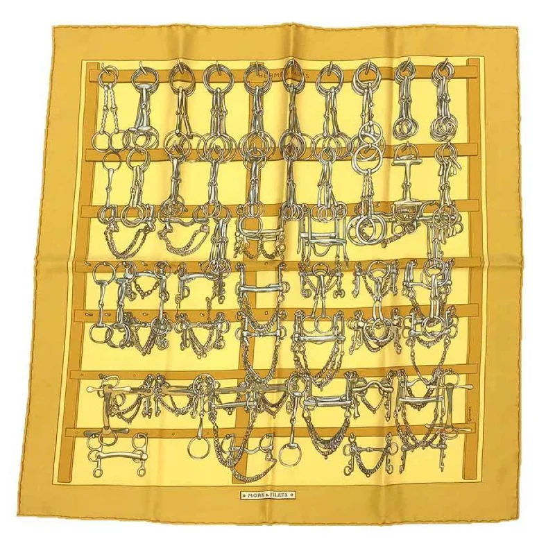 Scarves for seasonal transitions -Hermes  Silk Scarf (Pre-Owned)