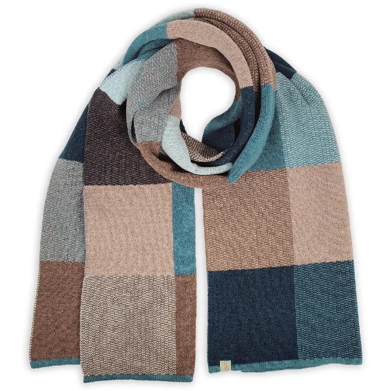 Scarves with subtle shimmer -SCARVES - HAMPTON - PREMIUM AUSTRALIAN LAMBSWOOL