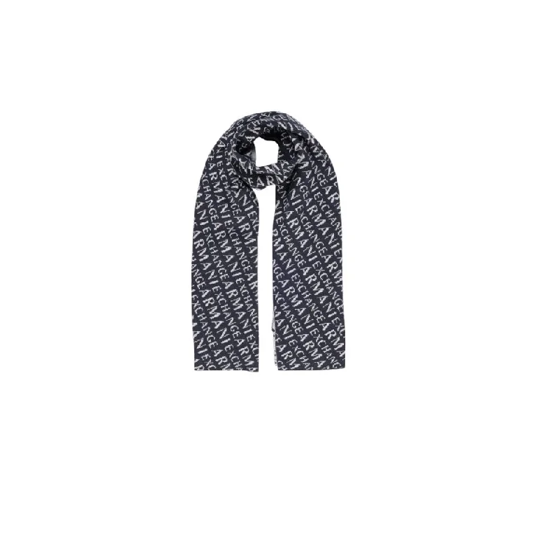 Mens Scarf Fair-Trade-Armani Exchange  Polyamide Men's Scarf