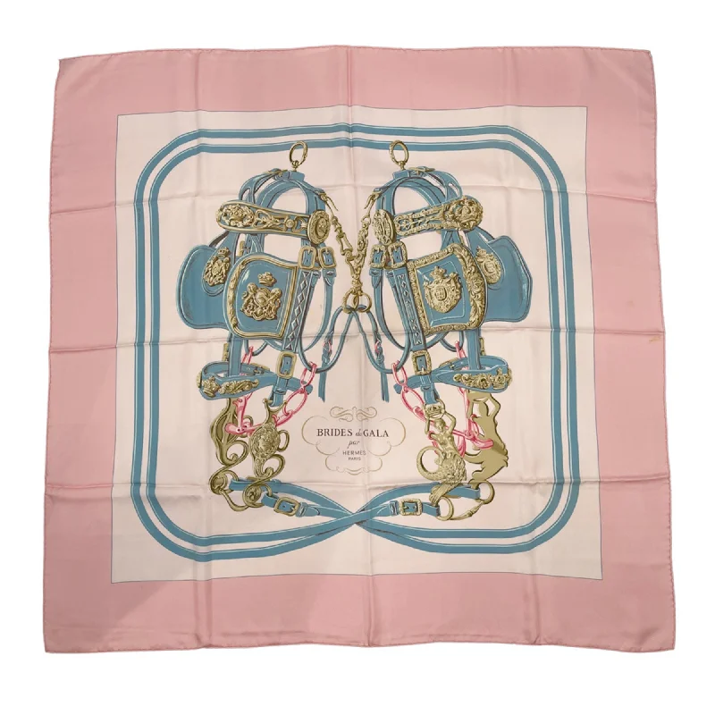 Scarves for fashion-forward looks -Hermes  Silk Scarf (Pre-Owned)