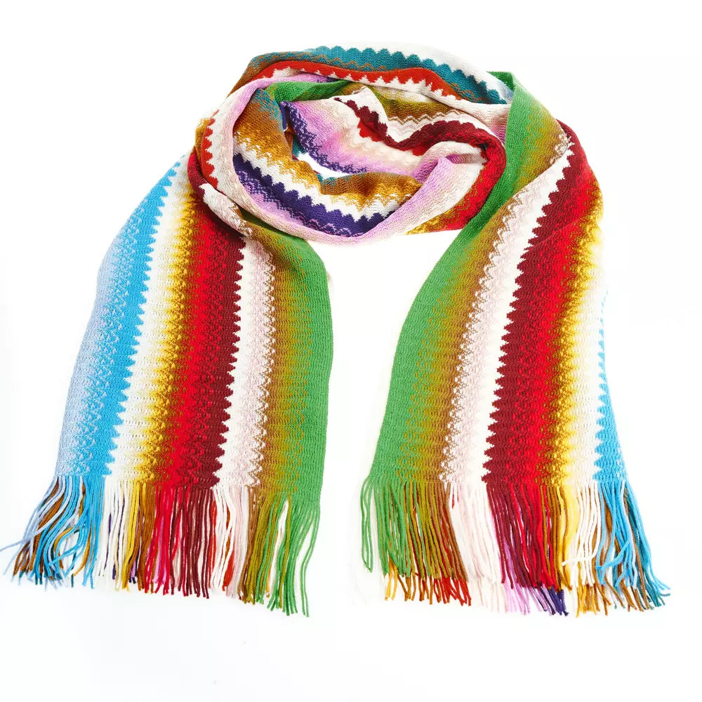 Scarves for loud looks -ssoni multi Wool Women's Scarf