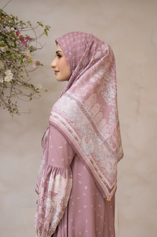 Neck Scarves clearance-Biyya Scarf Syar'i 2.0 (Extended) Dusty Rose