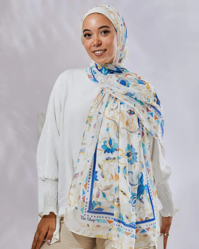 Scarves for icy weather -Indian Batik