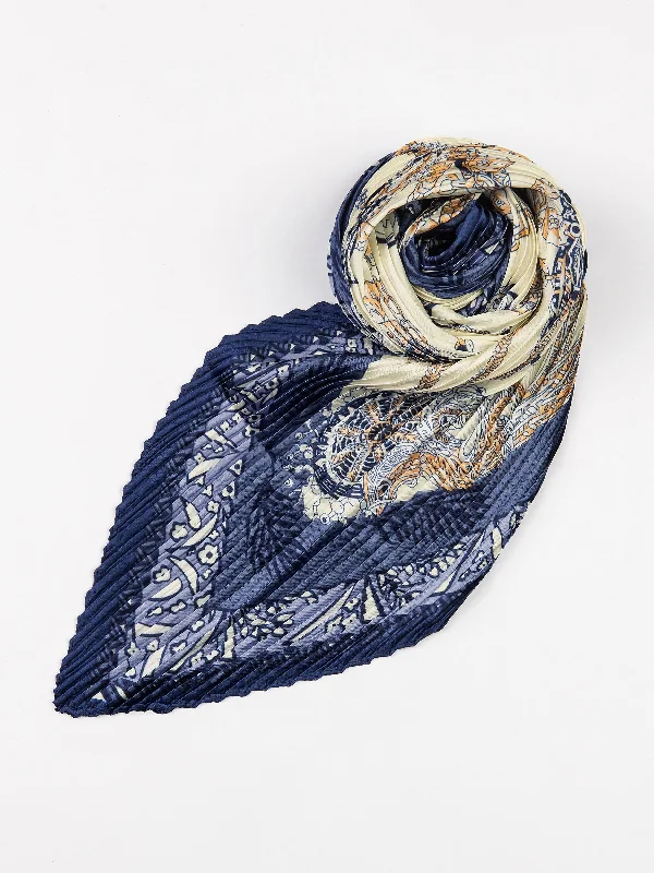 Shawls for travel comfort-Crush Neck Scarf