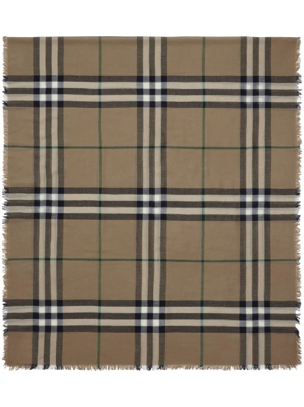 Scarves with subtle patterns -Burberry Women's Scarfs