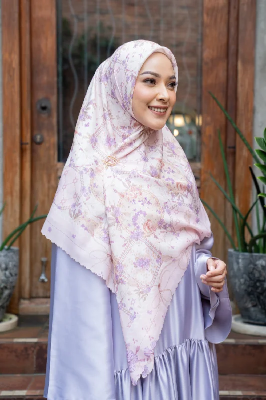 Neck Scarves indoor-Jennia Scarf Syar'i Pinkish Orchid