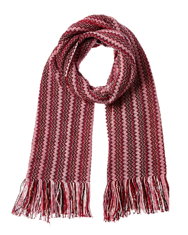 Scarves with fringe details -Missoni Wool-Blend Scarf