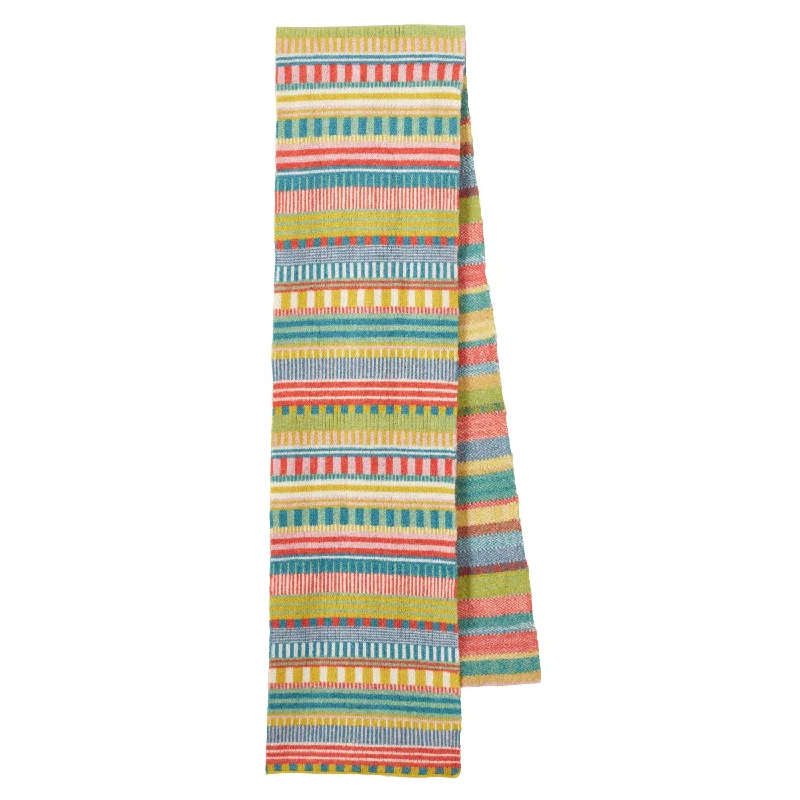 Scarves in airy fabrics -Static Stripe Scarf - Tutti Frutti