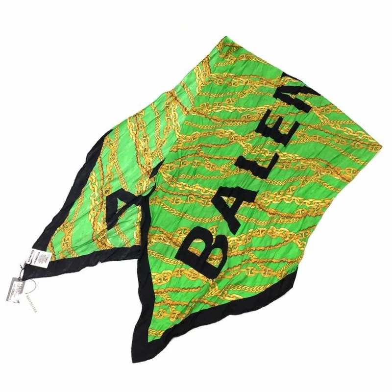 Scarves with handwoven designs -Balenciaga  Silk Scarf (Pre-Owned)