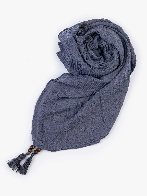 Shawls with wool blend-Dyed Chiffon  Scarf