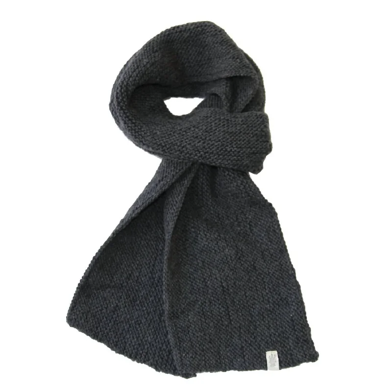 Scarves for winter trends -Roam Scarf In Charcoal