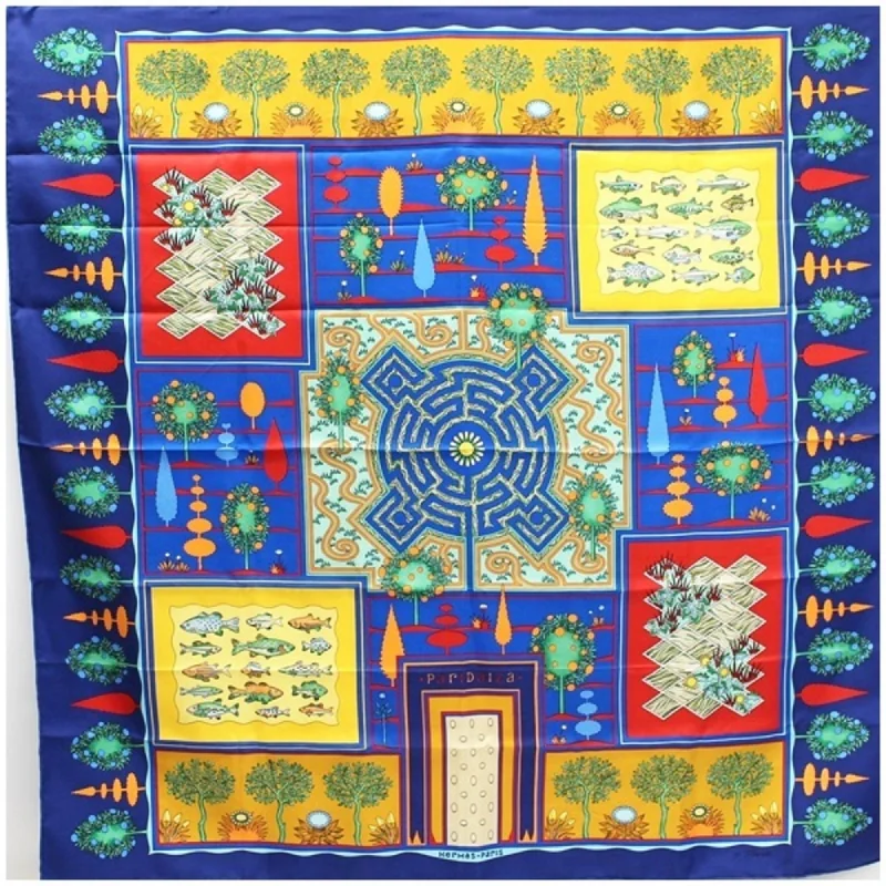 Scarves in cheap styles -Hermes  Silk Scarf (Pre-Owned)