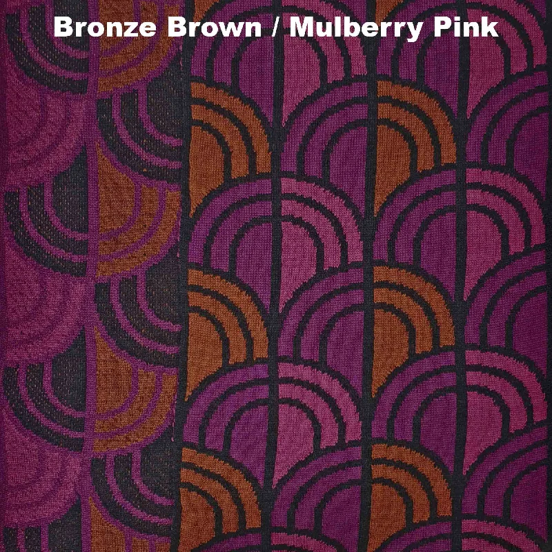 Bronze Brown / Mulberry Pink