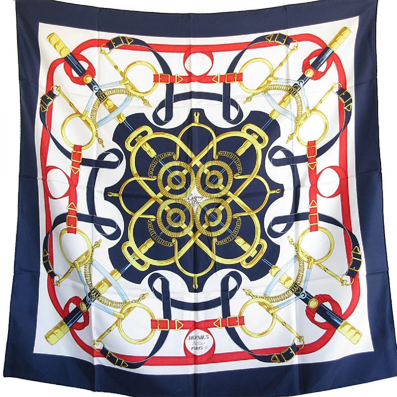 Scarves with old patterns -Hermes  Silk Scarf (Pre-Owned)